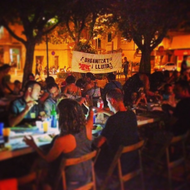 Sopar Popular a la Festa Major de Santa Cristina d'Aro