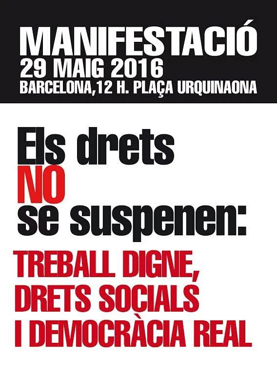 Cartell de la maifestació Cartell de la maifestació